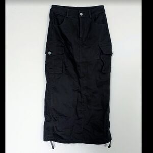 Princess Polly dark gray skirt size 0 with pockets